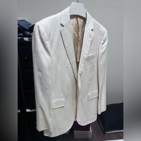 Ralph Lauren purple label silk and linen blazer sz 38 short